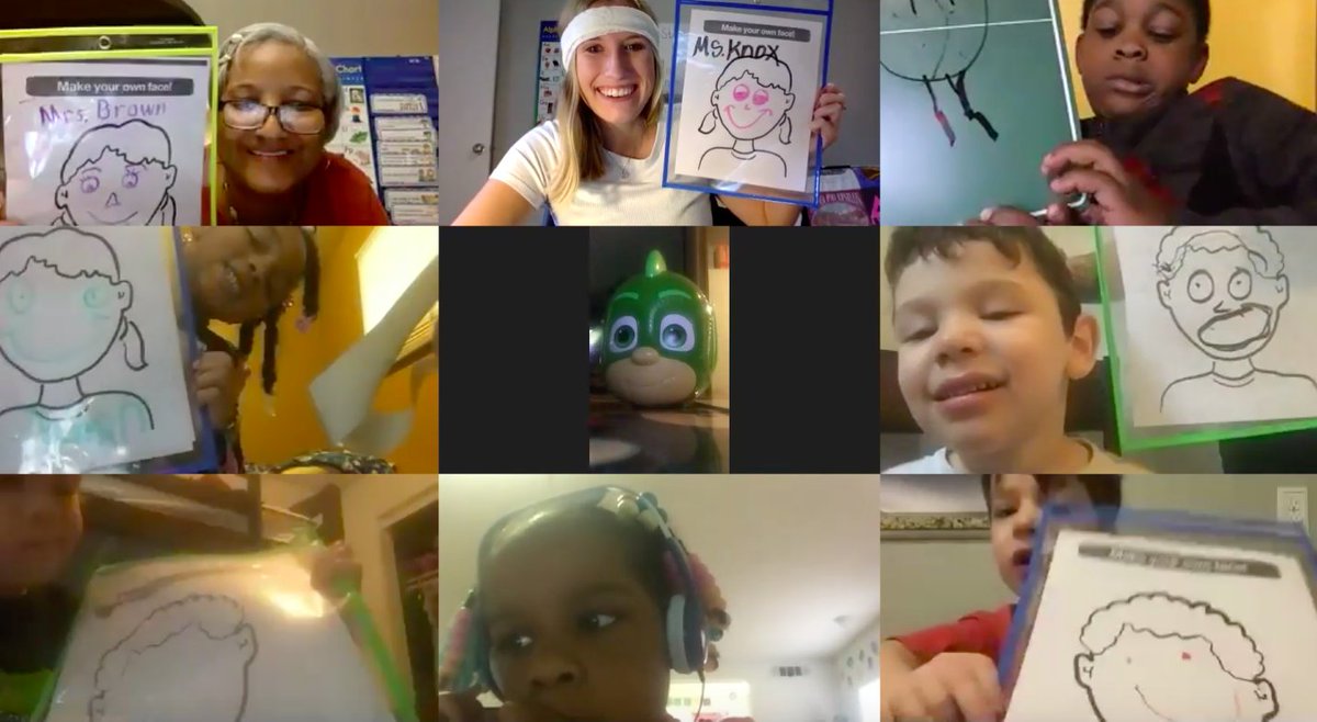 Today <a href="/KendallKnox15/">Kendall Knox</a> &amp; Ms Brown's PreK students did some social emotional learning and practiced drawing their feelings! #HMC1Together <a href="/HMC1Proud/">Hickman Mills C-1 School District</a> <a href="/AnnaBlancarte11/">Anna Blancarte</a> <a href="/Daniell59557195/">Danielle Williams</a> <a href="/YawObengKC/">Yaw Obeng</a> <a href="/latanya_frankli/">LaTanya Franklin, Ed.D.</a>
