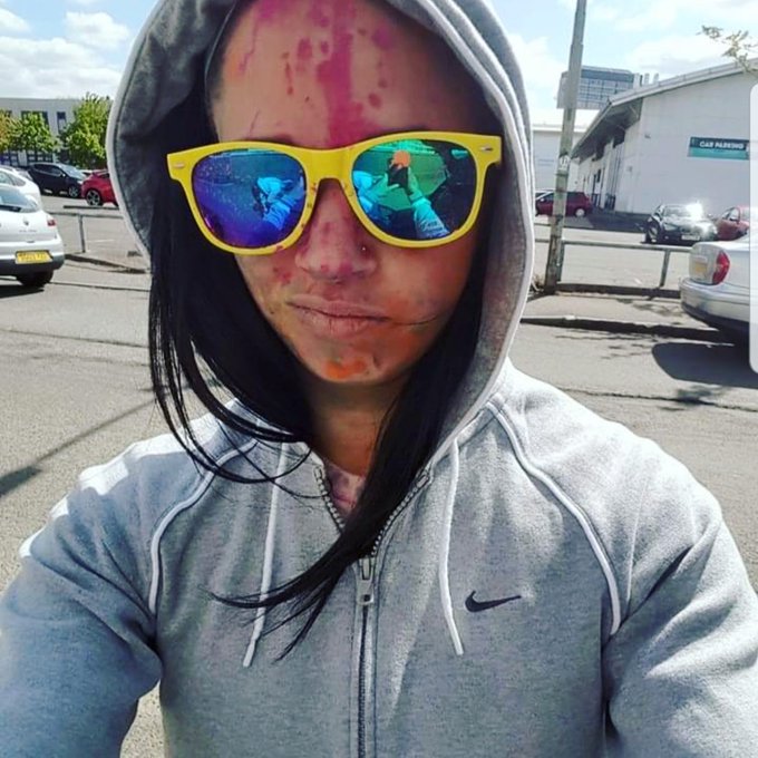 In disguise 🤣 #splosh #slposher #sploshing #outdoors #colours #messy #wam #wetandmessy #fetish #fun #paint<a href="/tag/splosh"class="tags">#splosh</a><a href="/tag/slposher"class="tags">#slposher</a><a href="/tag/sploshing"class="tags">#sploshing</a><a href="/tag/outdoors"class="tags">#outdoors</a><a href="/tag/fun"class="tags"><span>#fun</span></a><a href="/tag/paint"class="tags"><span>#paint</span></a><a href="/tag/sunglasses"class="tags"><span>#sunglasses</span></a><a href="/tag/fetish"class="tags"><span>#fetish</span></a><a href="/tag/messy"class="tags"><span>#messy</span></a><a href="/tag/colours"class="tags"><span>#colours</span></a>