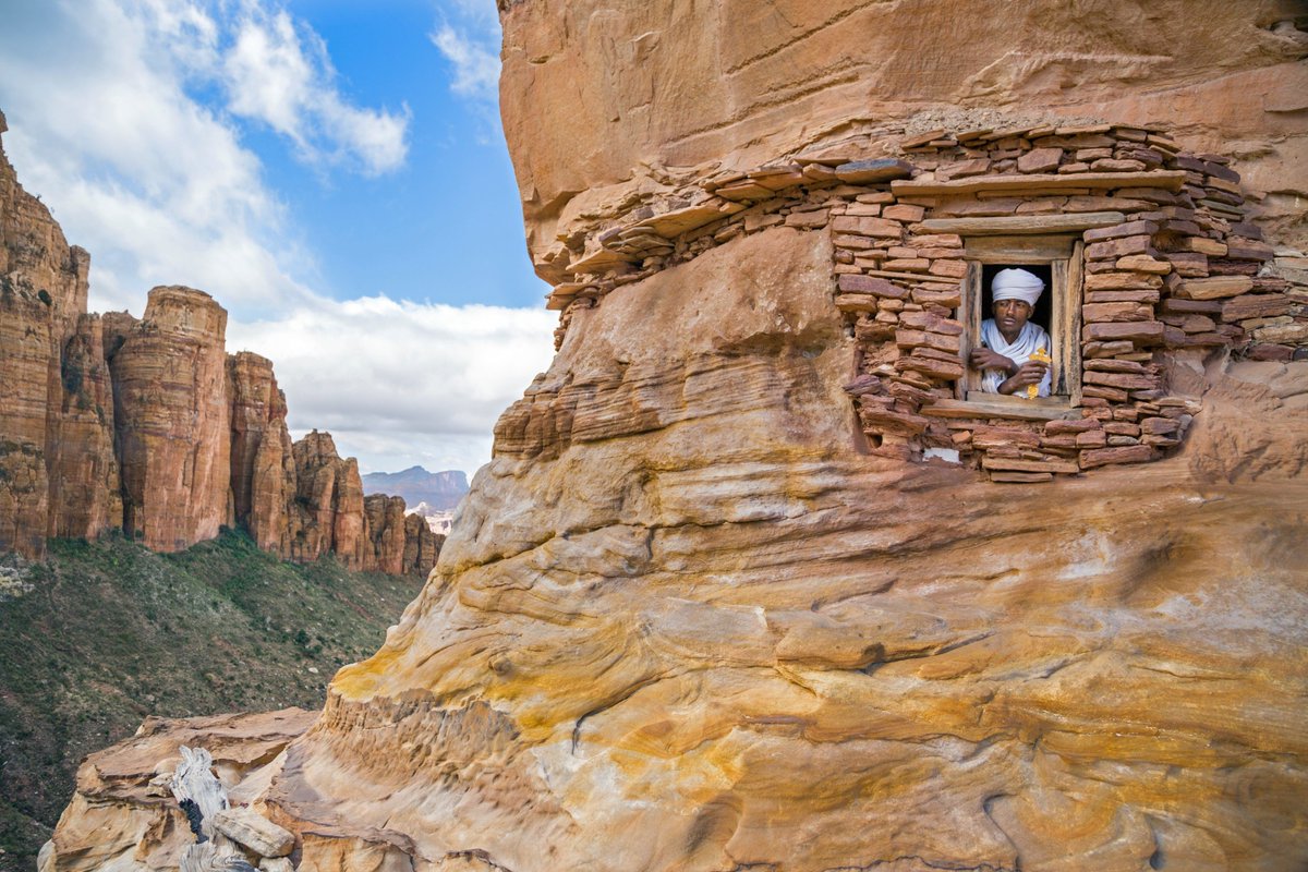 east_facts's tweet photo. IMAGES: Gheralta Sacred Landscape in Ethiopia. https://t.co/52Q3Wu9m0I