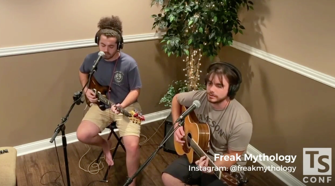 If you missed our 🤩amazing🤩 music guests at #TSConf - we're publishing their performances to our TSConf 2020 playlist on youtube this week!  First up: 
<a href="/FreakMythBand/">Freak Mythology</a>  Check them out! bit.ly/3o4rl4t