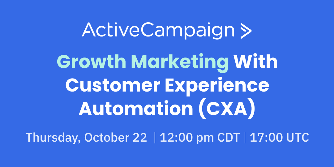 ActiveCampaign's tweet photo. How many of your contacts are waiting to get your next email?
If the answer is "probably none," you're probably doing email wrong.
This Thursday, our #ACStudyHall experts Shiv and Mo are showing you how to do it right. https://t.co/wisDifGHm6 https://t.co/Ntj92doNHW