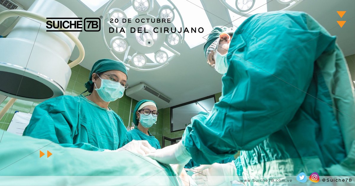 Felicitamos a @svcirujanos en el 76 aniversario de la fundación de la Sociedad Venezolana que los agrupa y en el día que celebran a los profesionales en esta especialidad.
#diadelcirujano #cirujano #cirugia #salud #Venezuela #Caracas #sociedadvenezolanadecirugia https://t.co/KFTqMKsFo2