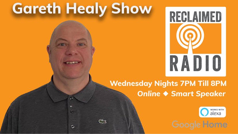 Tomorrow night <a href="/ReclaimedRadio1/">ReclaimedRadio</a> from 7-8pm.