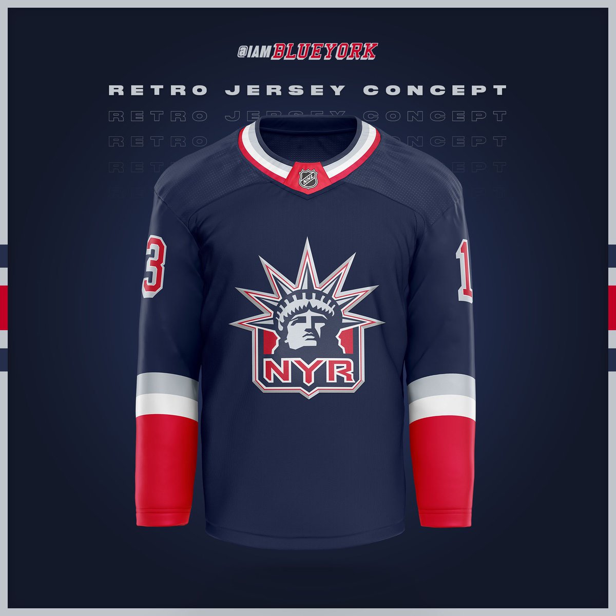nhl new york rangers jersey