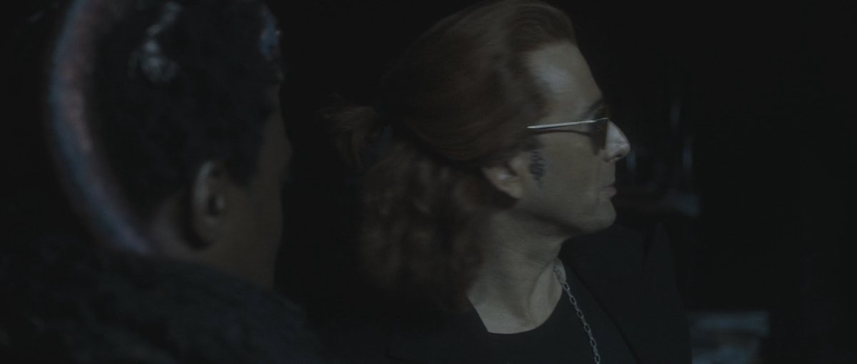 Ladies and Gentlemen, man bun Crowley, side profile shots edition: