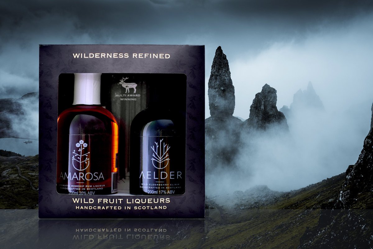 For anyone wanting to try the luxurious taste of the wilds of #Scotland this #wild fruit #liqueur duo is the perfect introduction.

Gift set contains 2x 200ml bottles.
For more, head on over to aelderleixir.com #eastlothian #edinburgh #aelder