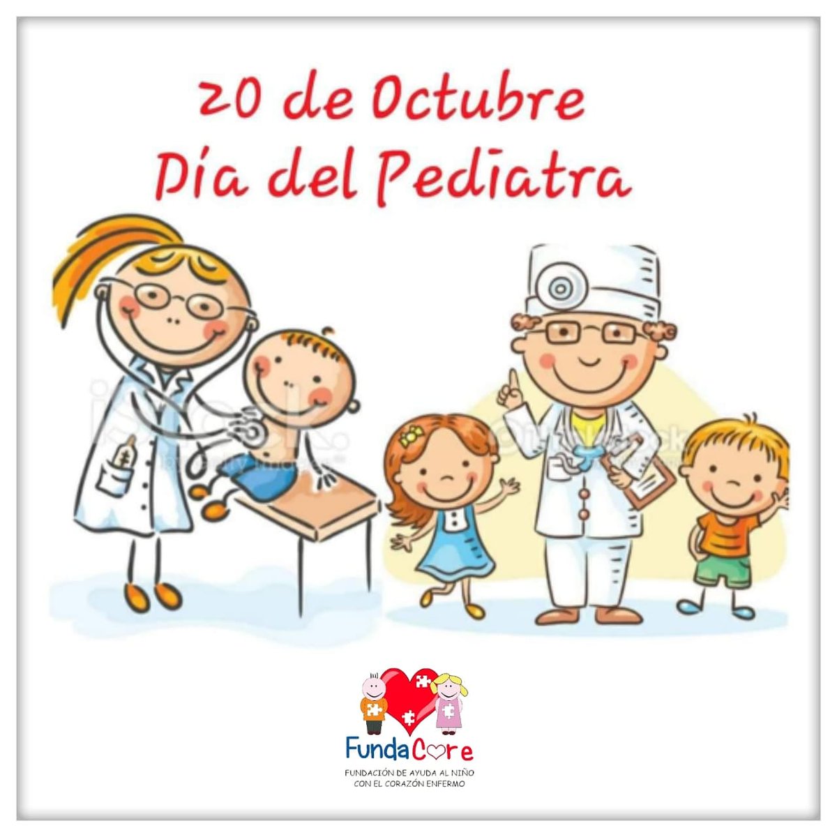 Feliz día del Pediatra!❤
Gracias por su amor y dedicación.
Gracias por contener a las familias en los momentos más difíciles y compartir nuestra felicidad al escuchar que todo esta bien.
Los queremos!!