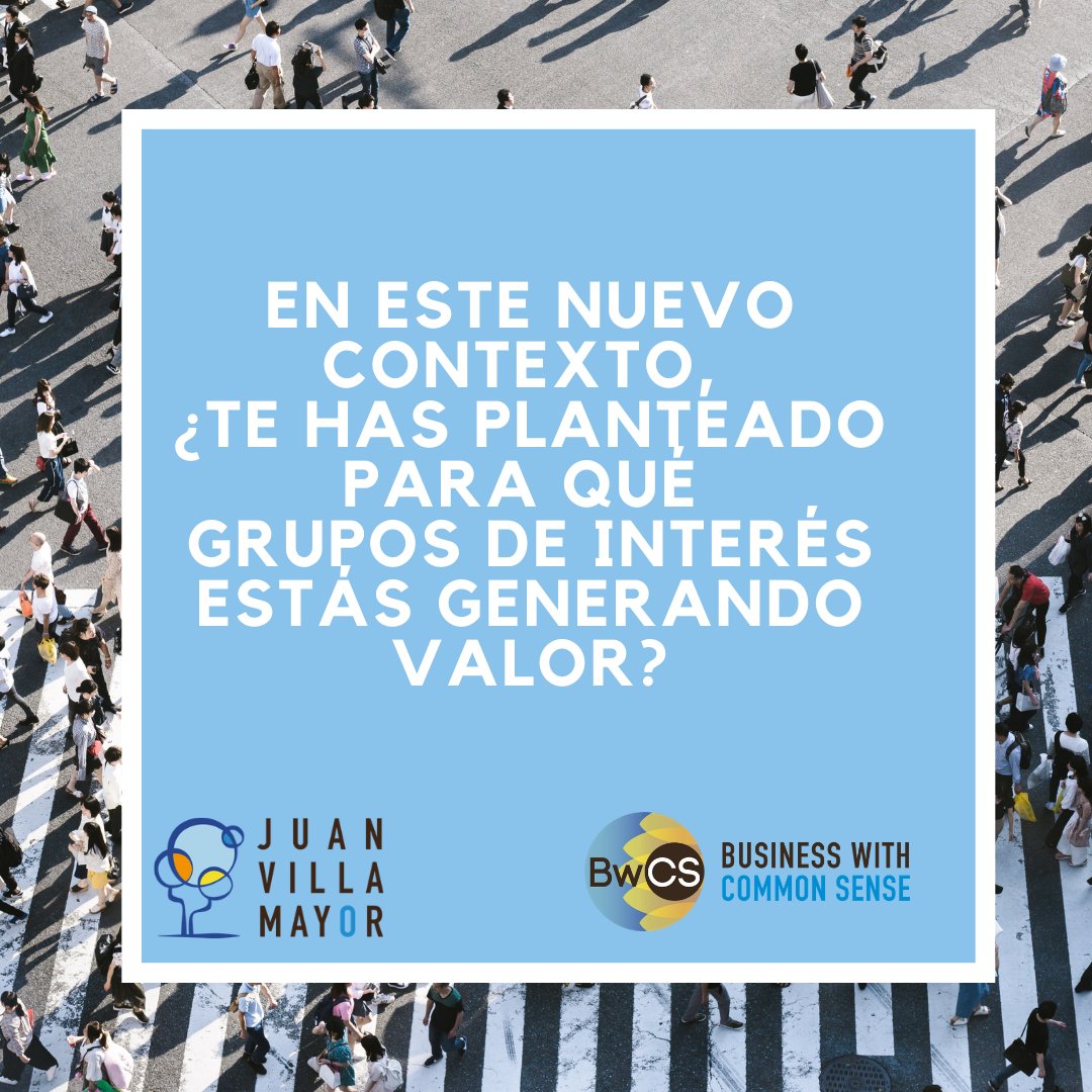 BwCSConsulting's tweet image. En este nuevo contexto, ¿te has planteado para qué grupos de interés estás generando valor? Contáctanos si quieres revisar estratégicamente tu mapa de grupos de interés y de generación de valor
#RSC #RSE #sostenibilidad #estrategiaRSE