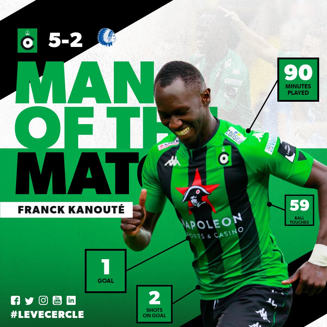 🎉🎊 Franck Kanouté is jullie Man of the Match na #CerGnt!
🏆 Leuk nieuws ook voor Berre Beuselinck: hij wint het wedstrijdshirt van Kanouté!
🤩 PROFICIAT!
ℹ️ | https://t.co/Pm4BkB0yFQ https://t.co/PeHxGXf7t2
