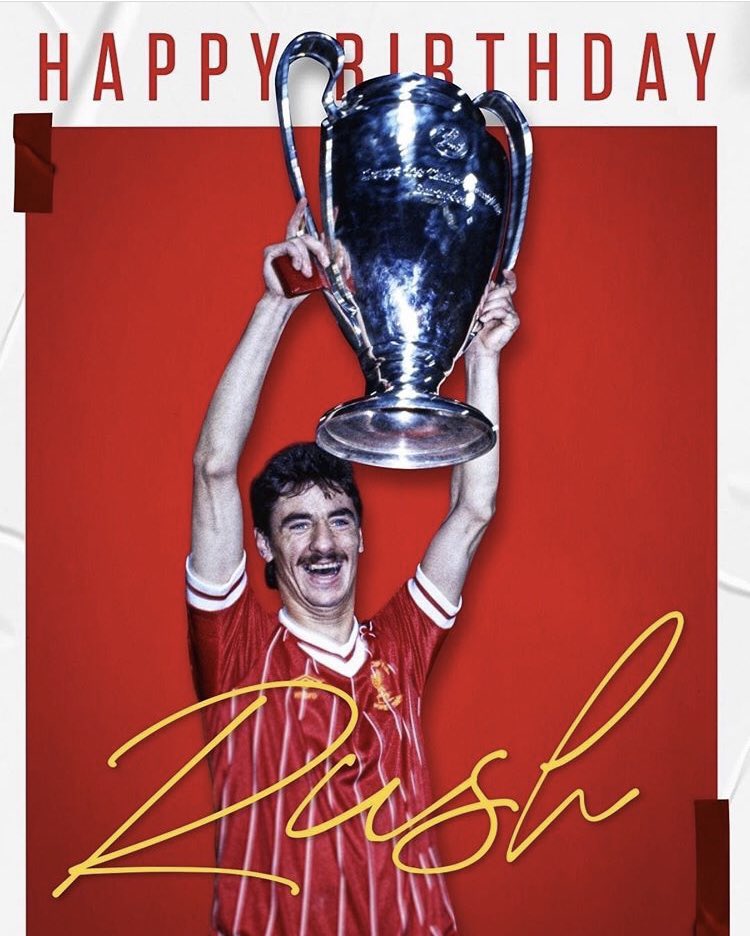 Happy Birthday to the best Welsh player ever, Ian Rush! 