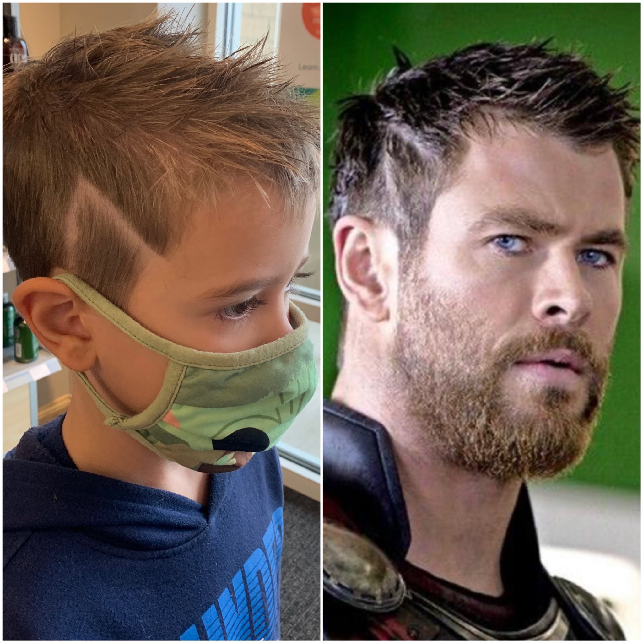 Thor hairstyle 2024