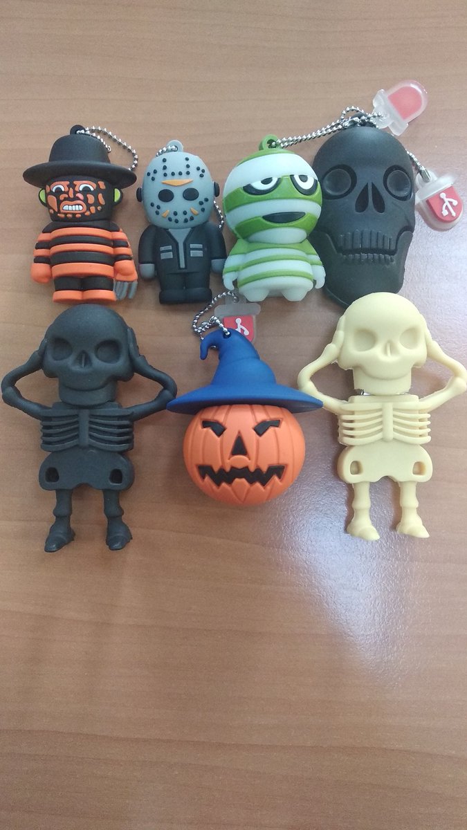inking_toner_'s tweet image. ¡RECIÉN LLEGADOS!
¿Eres más de Halloween, cosas "cute", o superproducciones?
Sea como sea, no te podrás resistir a estos pendrives de 16GB por solo 🎉15€🎉