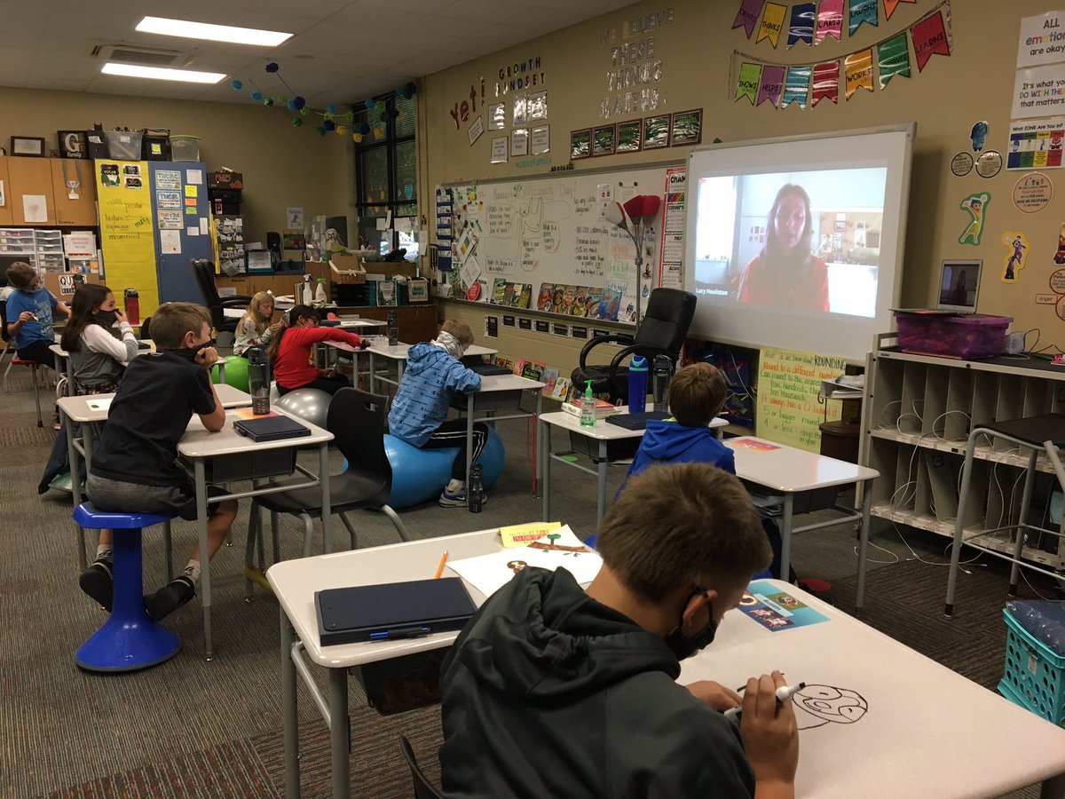 cgoertzen's tweet photo. Celebrating #worldslothday by learning about sloth adaptations in a virtual field trip! We adore #EBTSOYP virtual field trips! #exploringbytheseat #slothexpert #4thgrade #realworldscience #bgslearns #Bexceptional https://t.co/krFOfpK15O