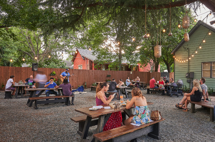 FALL FESTIVITIES: tonight in addition to food and drink specials, our totes adorbs pumpkin patch, and fun for the kiddos, we're also hosting Zach Fowler for a rare TUESDAY EVENING of live music from 6-8. Come out, grab a mulled cider or a brat, paint a pumpkin, and hang.