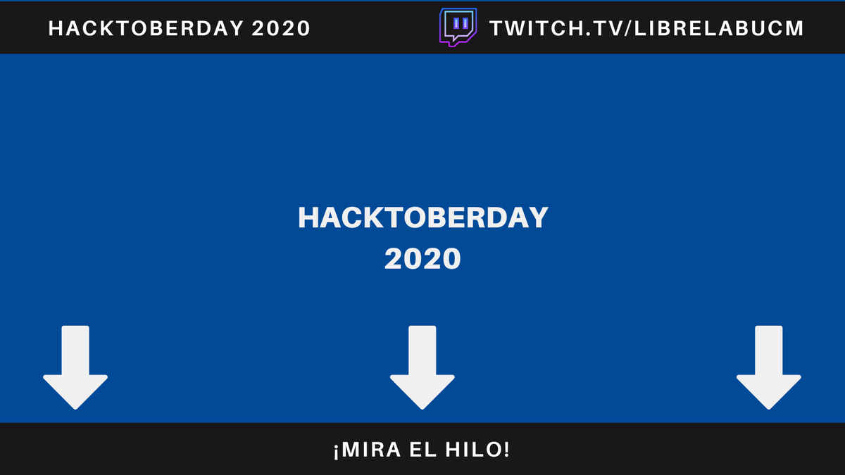 ¿Este sábado y domingo no sabes qué hacer? 
¡El HacktoberDay 2020 llena tu tiempo con ponencias y talleres increíbles! 

👇(TODAS EN EL HILO) 👇