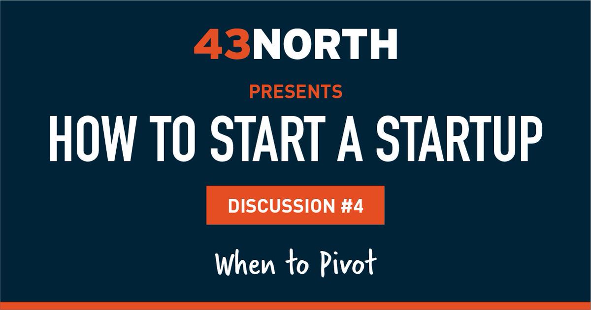 43North (@43north_) on Twitter photo Join our free virtual discussion on 10/21 at 4 pm ET to hear how successful founders pivoted when facing adversity.
RSVP: 43north.zoom.us/webinar/regist… Join our free virtual discussion on 10/21 at 4 pm ET to hear how successful founders pivoted when facing adversity.
RSVP: 43north.zoom.us/webinar/regist…