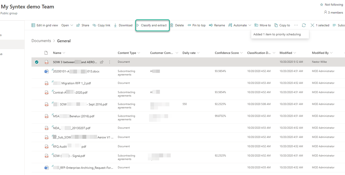 SP_twit's tweet photo. #DocumentUnderstanding with #SharePointSyntex in action π#IA #Cortex #Digital #O365
If you want to see more, register for free to #aOSSea 23-24/10 https://t.co/64EPX0rMzL https://t.co/bhANzKb5E5