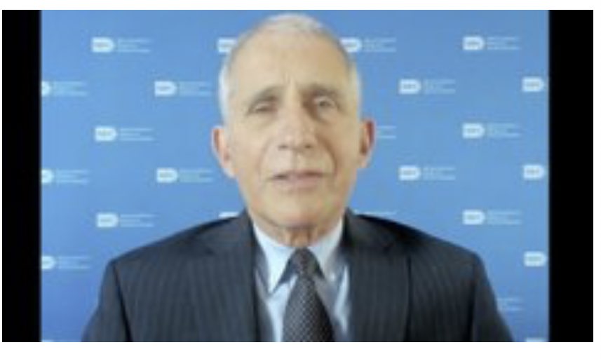 #VSummit20 In einer Analogie zur Forschung bei #HIV erfordert die Suche nach einem Impfstoff gegen #COVID19 interdisziplinäre Zusammenarbeit in der Wissenschaft - wie sie vorbildhaft in exzellenter Qualität vom <a href="/ragoninstitute/">Ragon Institute</a> vorangebracht wird: Dr. Anthony Fauci <a href="/NIAIDNews/">NIAID News</a>