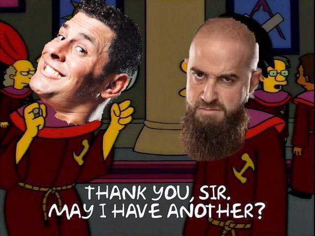 SimpsonsWWE's tweet image. Meanwhile at the Dark Order HQ...

#AEW