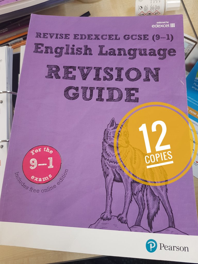 WardyWardster's tweet image. #GCSEEnglish #FreeBooks #RevisionGuides Getting rid at school as we have changed exam board. Want them? You can, for cost of postage. Or collect BASINGSTOKE (RG21).

Email me at H.ward@cranbourne.hants.sch.uk

All top condition. Most (but not all)  intact scratch off online codes
