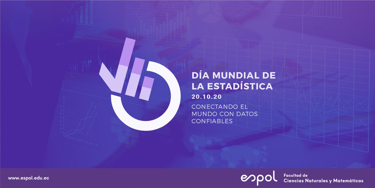 FCNM_Espol's tweet photo. La Estadística es una ciencia de vanguardia que avanza y muta con la celeridad que demanda el mercado. En ese sentido, @ESPOL pionera desde 1995, cuenta con una trayectoria de 25 años formando más de 500 estadísticos. ¡Celebremos juntos! #StatsDay20 #DíaMundialDeLaEstadistica https://t.co/iCJYN8fO6y