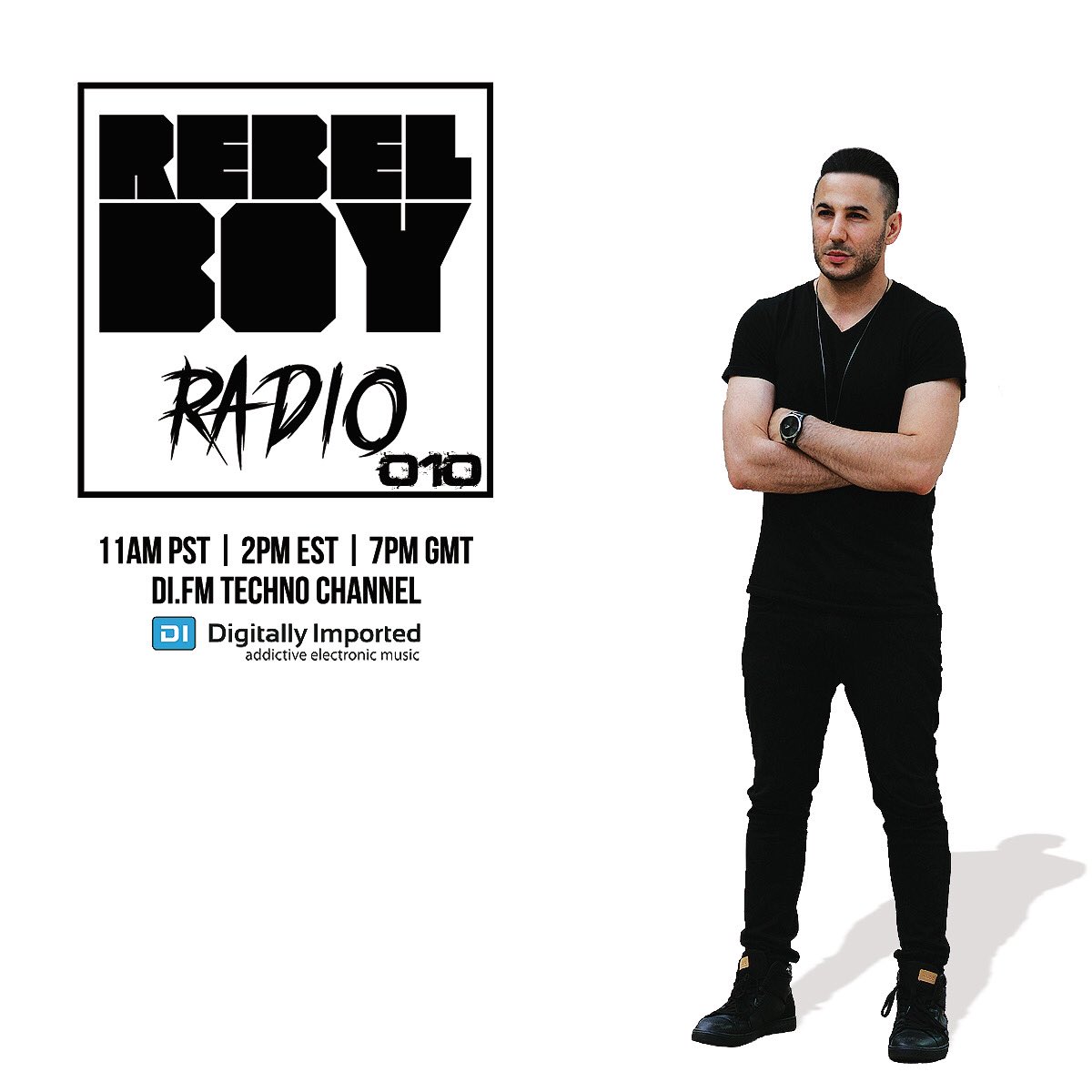 I’m back on the airwaves today with another episode of #RebelBoyRadio! Tracks from <a href="/FRANKYEFFE/">Frankyeffe</a>, <a href="/TeenageMutantsx/">Teenage Mutants</a>, <a href="/JulianJeweil/">Julian Jeweil</a>, <a href="/popofofficial/">Popof_official</a> <a href="/Motvs_official/">MOTVS</a> , a brand new remix from myself + more!

Tune in at: di.fm/techno 📡
11am PST / 7pm GMT

#rebelboy #techno