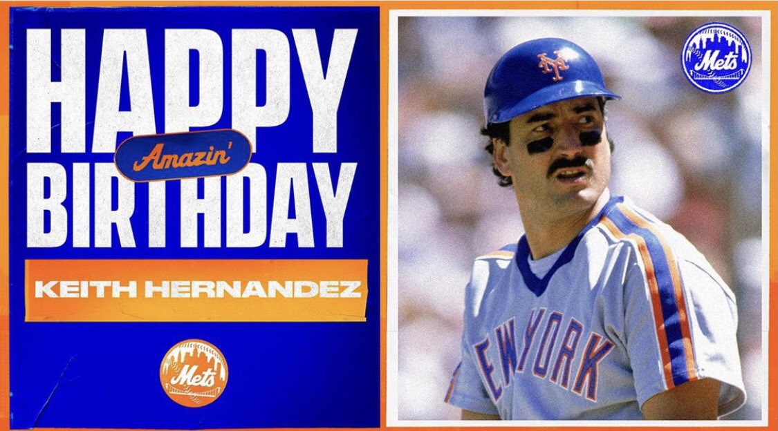 Happy birthday Keith Hernandez!    (Photo Credit: on Instagram) 