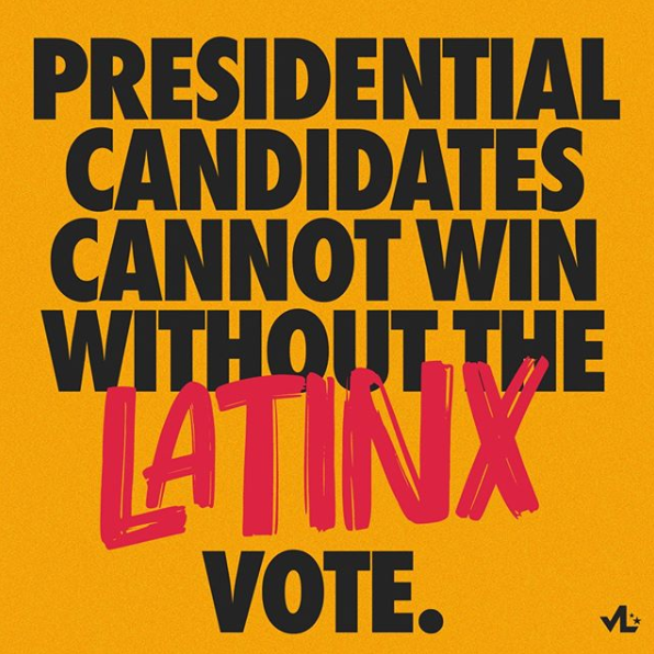 DoloresHuertaFD's tweet photo. California's Latinx community is at the forefront of an increasingly diverse and energized electorate. This #Election2020, our presence WILL be felt at the ballot box. Art Credit: @VotoLatino #CountVoteWin #VoteForOurLives #VoteWithDHF #MyVoteMyVoice #SiSePuede #DHF https://t.co/s0WlZQSnni