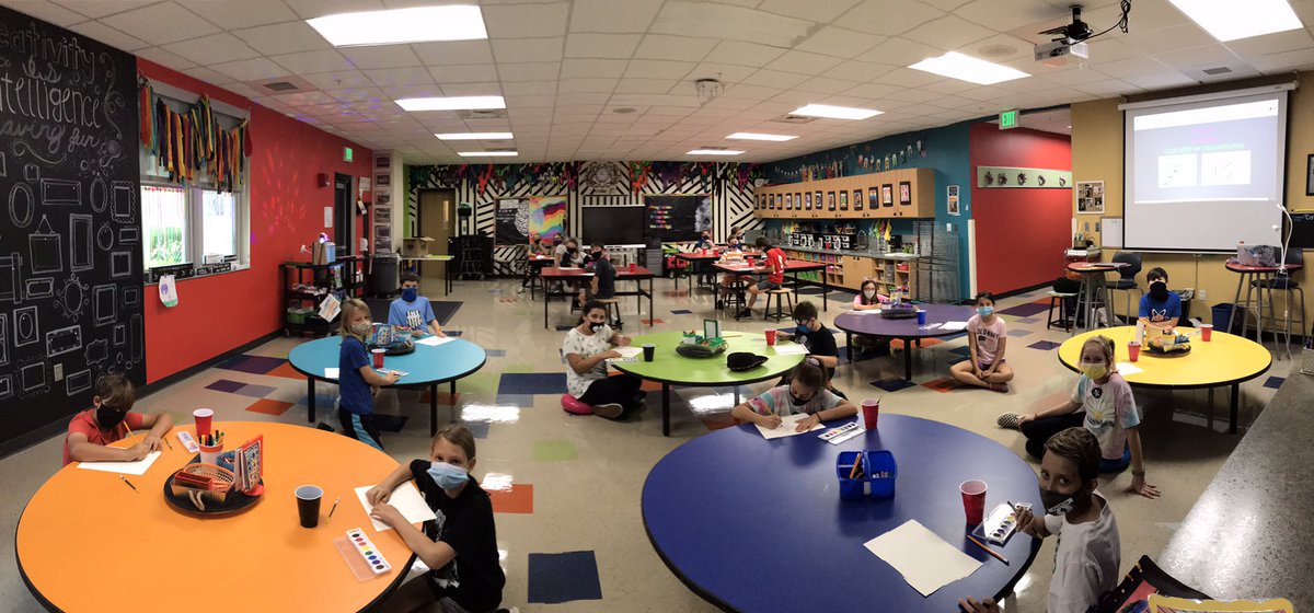 We are back in the art room! <a href="/SandersSMES/">Sanders Mem Elementary, Pasco's 1st STEAM Magnet</a>