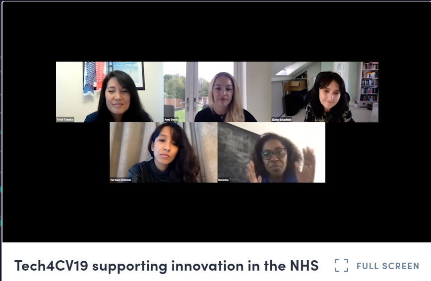 PaulyCornell's tweet photo. Very insightful discussion from the panel of @Tech4CV19 @HETTShow, to echo the observation from @DocAmyD it is great to see an all female panel particularly within the #tech space very refreshing!
#HETTVirtual #techcollaborators #womenintech #entrepreneurs #radiology #NHS https://t.co/jNrCIwmVG6