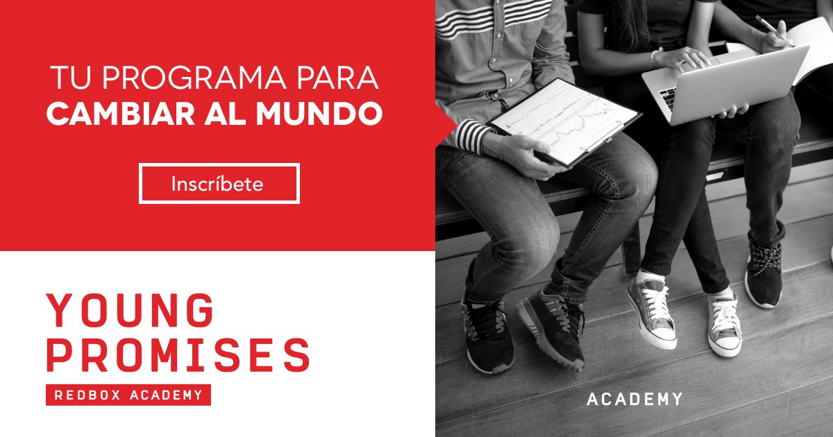 RBinnovation's tweet photo. ¡Últimos días para inscribirte! Te invitamos a ser parte de la primera generación del programa Young Promises. Un programa con método, hacks para la vida real e inspiración para ayudarte a transformar el mundo. Conoce más https://t.co/6UaqzBIXT1 https://t.co/wjwQbBDu7Z