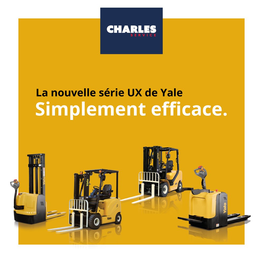 CharlesServ's tweet photo. Nous avons élargi notre gamme de produits pour vous avec de nouveaux chariots de contrepoids et d'entrepôt. Pour en savoir plus  👉 https://t.co/eLy2HqfzuU
#CharlesService #Logistics #ThisIsYale #Yale #manutention #industrie #amenagement #entrepot #magasinage #chariots https://t.co/TYBfoF0Dli