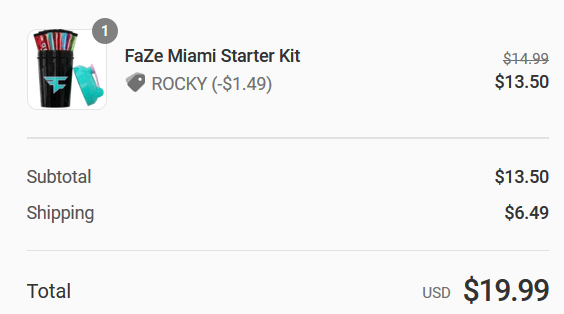 thatphatrabbit's tweet photo. Welp, I'm a real gamer now.  #PartnerPush #RealGamer #SponsorshipsOpen #Grinding #TeamNoSleep #BaldGang #ShockTheWorld #Kappa

If you are going to drink @GFuelEnergy. use CODE: ROCKY https://t.co/PqU8a9PSKr