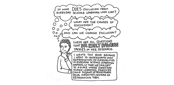 How might we think about inclusive public engagement? What do we need to do to create a more equitable field? Delighted to welcome Dr Emily Dawson @UCL 2pm 12 Nov to our joint @Cambridge_Uni @emblebi @WGCengage PE meeting. Email for details: publicengagement@admin.cam.ac.uk https://t.co/QKugGU3t3d