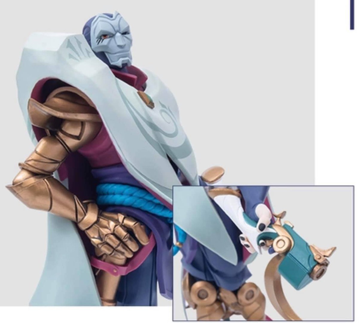Jhin Unlocked Statue and Kai Sa Statue Concept Posted by Lulu's Secret Shop on Facebook