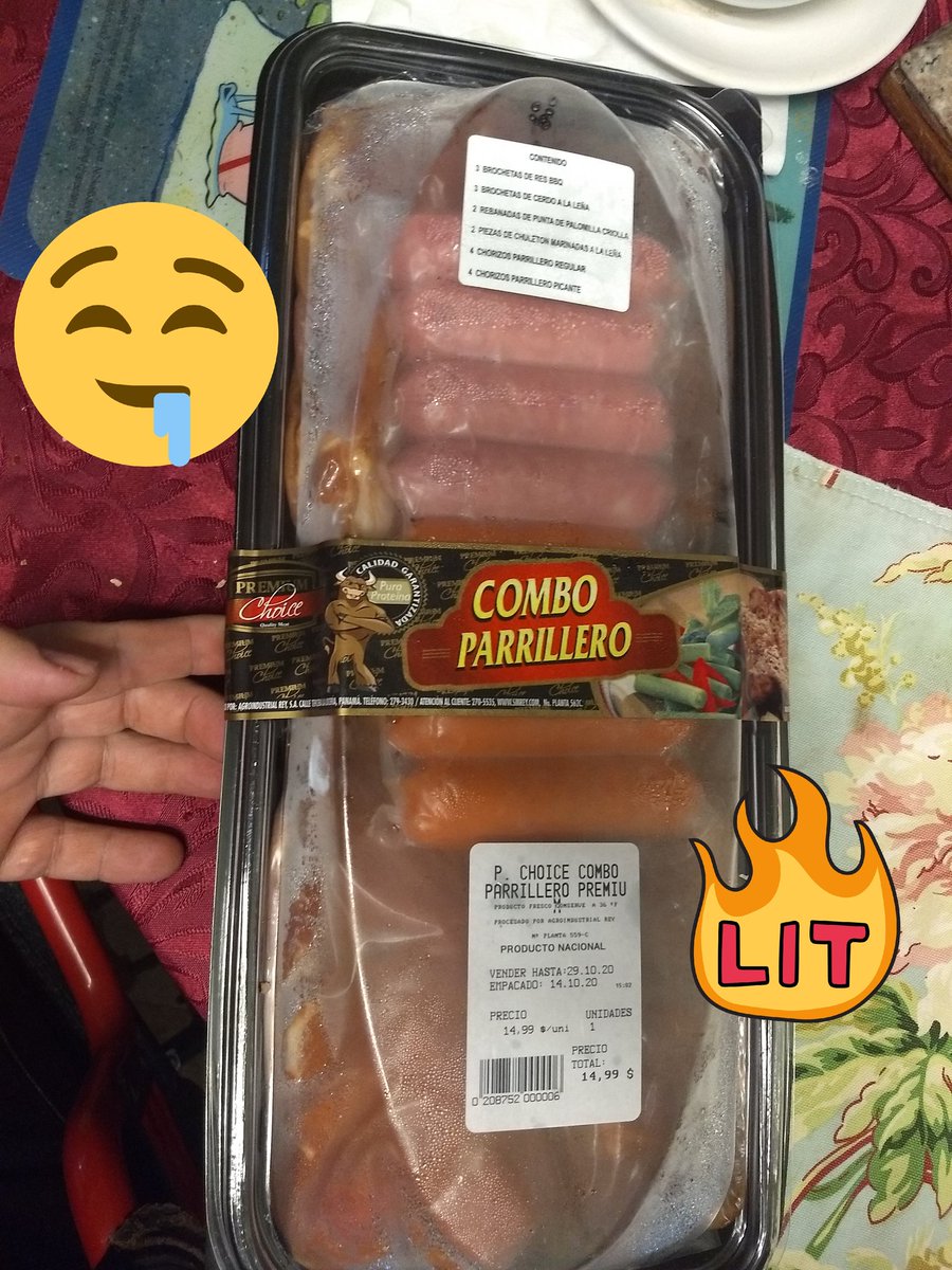 Un buen combo para los parrilleros caseros, listo para la parrilla, BBB y económico 🤤🤤🔥🔥