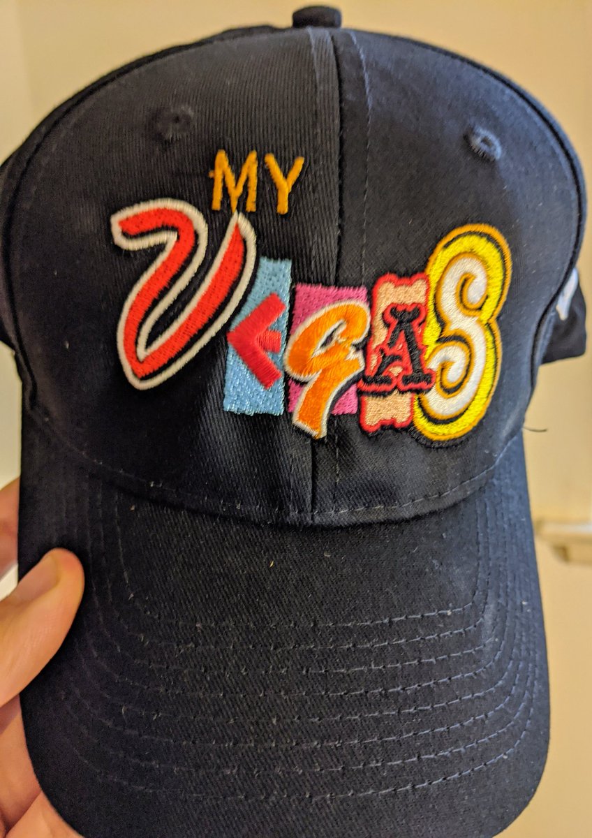 HurdyGurdyTravl's tweet photo. Thanks @myVEGAS for the free t-shirt and hat!

#myvegas #vegas #lasvegas #popslots https://t.co/2RWAVxZ4bv