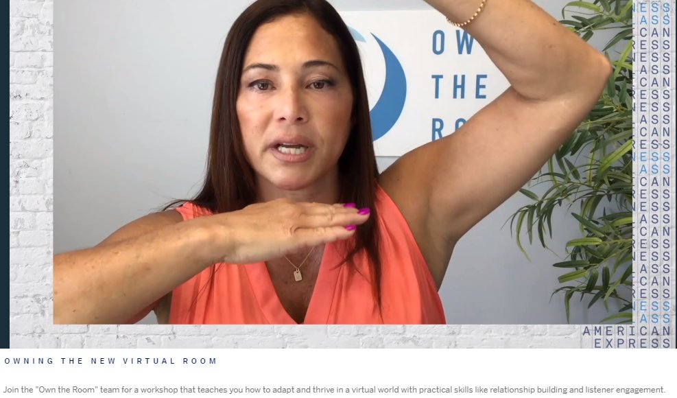 TargetGov's tweet image. @OwnTheRoomNOW Great session! Tons of tips to own the virtual room #AmexBusiness  #SummitForSuccess #businessgrowth @AmexBusiness