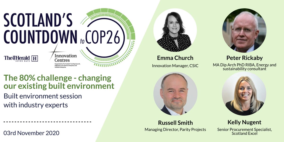 BE_STbuild's tweet photo. Our third #COPcountdown session with Emma Church, @PeterRickaby, Kelly Nugent and Russell Smith tackles industry's biggest challenge: how do we make existing environments #netzerocarbon?
Learn from leading #retrofit and #energy experts: https://t.co/YyPDXa6Zvz
#BEZero #COP26 https://t.co/cdpj8vJHe1