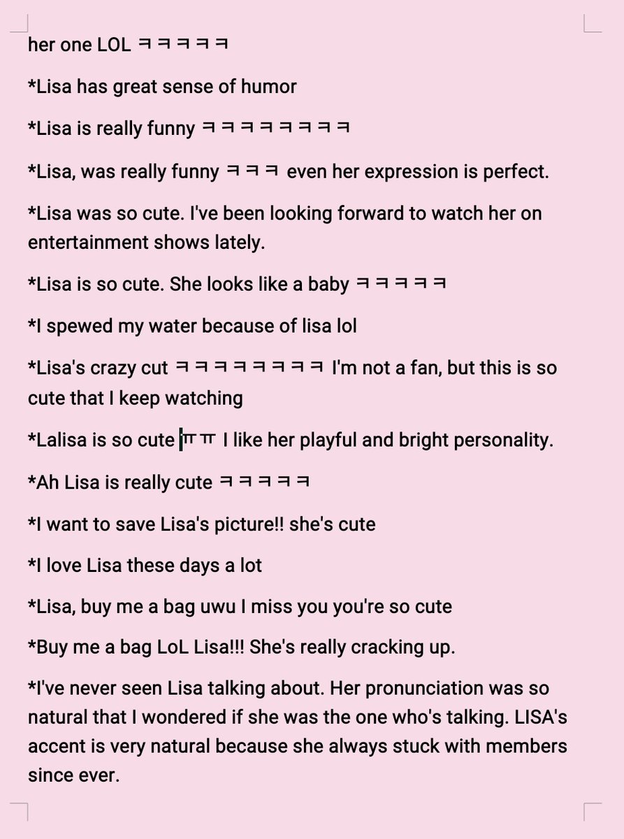 [THEQOO] BLACKPINK saying their wishes to Seo Jang-hoon ( LISA wish to buy a bag).*Lisa has great sense of humor*Lisa is really funny lolㅋ*Ah Lisa is really cute ㅋDon't repost pls  #LISA  #리사  @BLACKPINK