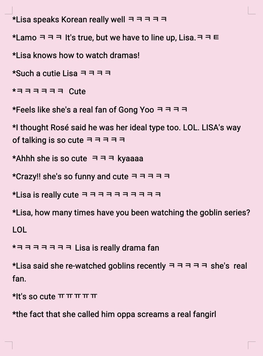 [THEQOO/Knowing Bros] BLACKPINK's Lisa who fell in love with actor Gong Yoo.*Lisa speaks Korean really well*Oh, the way you speak is so cute.*I thought Lisa has only cool side, but she was so cute today? I really Like her so muchDon't repost pls  #LISA  #리사  @BLACKPINK