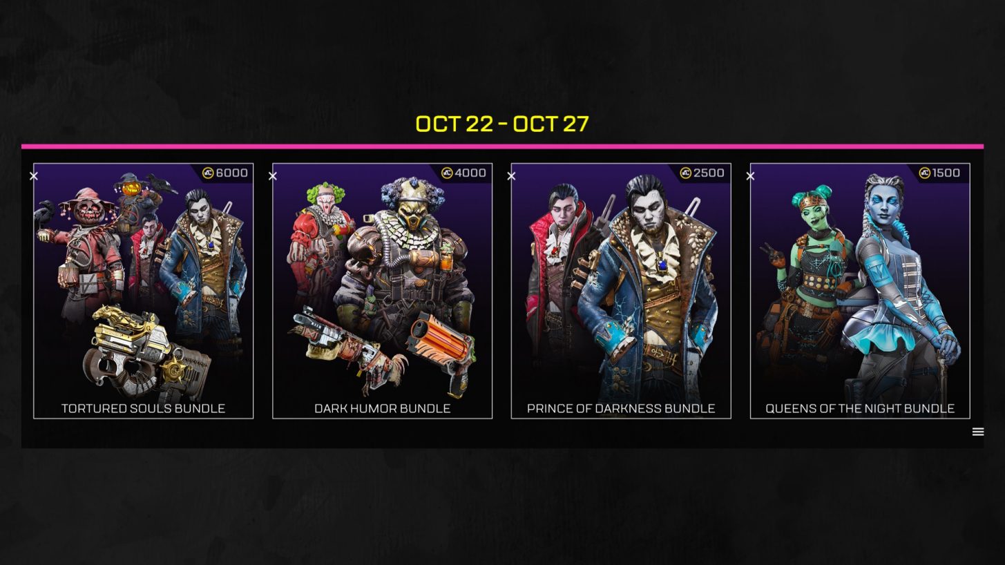 Apex Legends News Bundles In The Apexlegends Fight Or Fright Event Apex Legends News Bundles In The Apexlegends Fight Or Fright Event