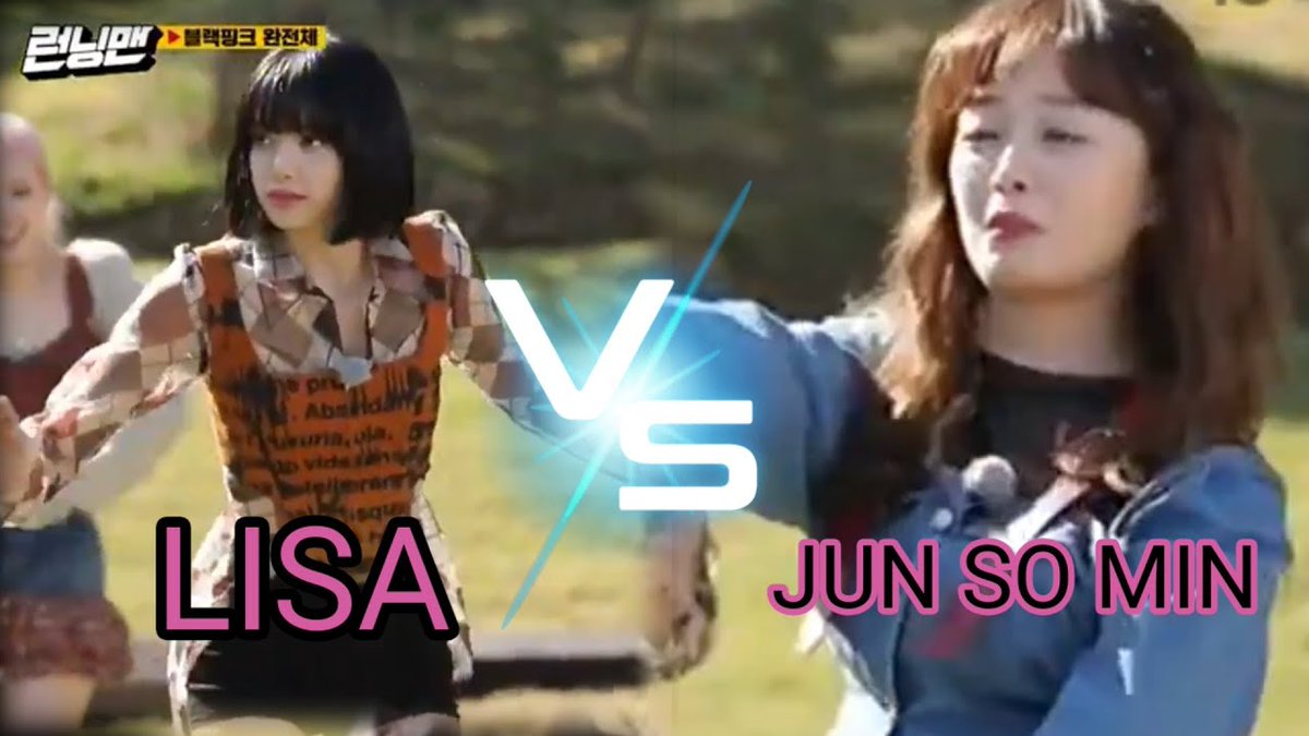 [NaverTV] BLACKPINK's lisa vs Jun so min Taxi dance on running man  Don't repost pls  #LISA  #리사  @BLACKPINK