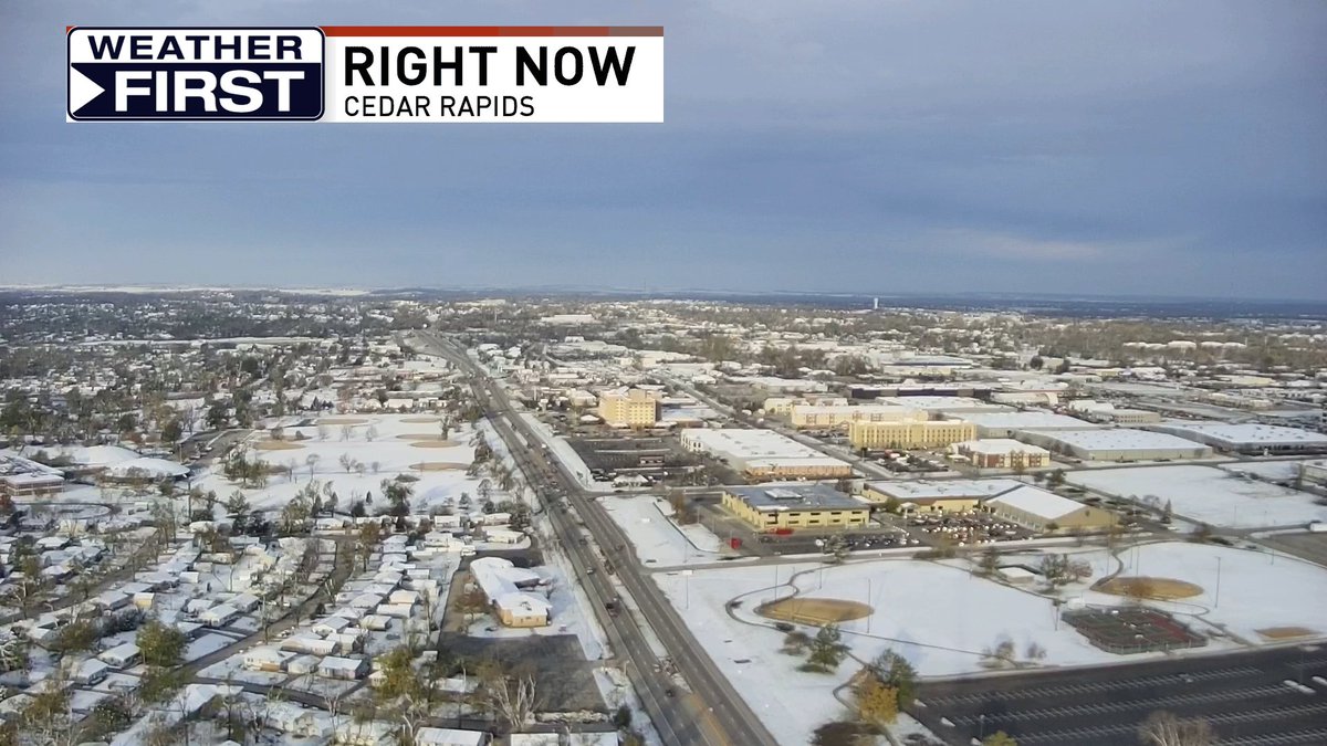 KopelmanWX's tweet photo. Bye, snow! ❄👋
8:30 am vs 11:30 am in @CityofCRiowa
#iawx #OctSNOWber https://t.co/CdUfmXGBQC