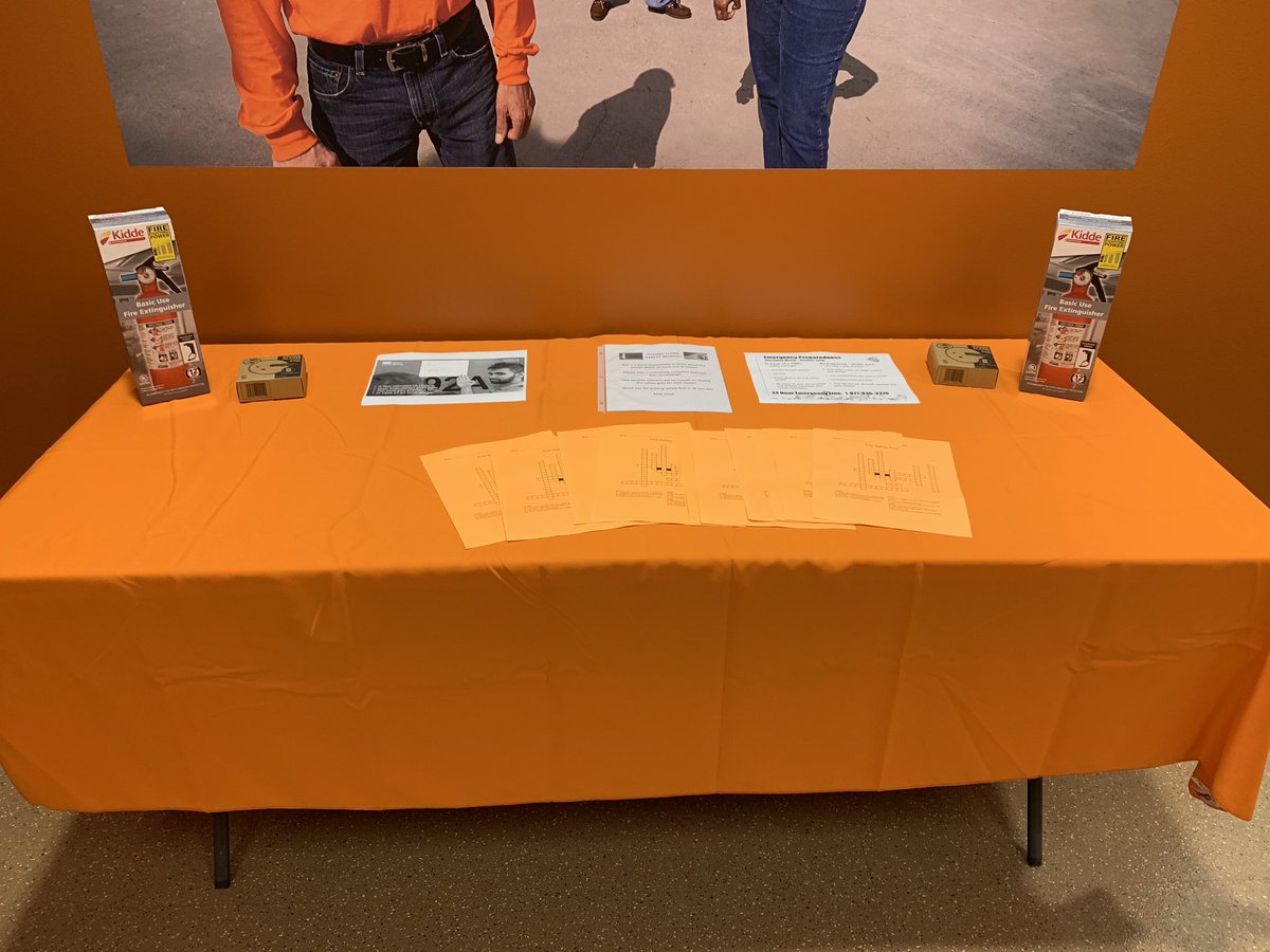 Encouraging fire safety all month long here at FDC/BDC 5824! 

We created some fire safety crosswords and are rewarding associates with fire safety equipment!