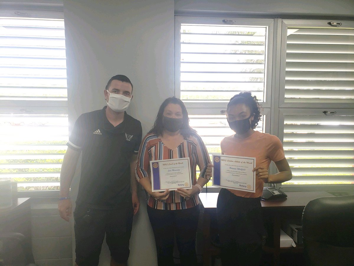 ThePiratesAD's tweet photo. Shoutout to ⁦@briwhitfield3⁩ and ⁦@matanzasvball⁩ Coach Menendez for being recognized as the rotary scholar athlete and coach of the month! Well deserved! ⁦@MHSPirateNation⁩ ⁦@FlaglerSchools⁩ ⁦@Mr_Butler24⁩ https://t.co/hqP1OrCuCP
