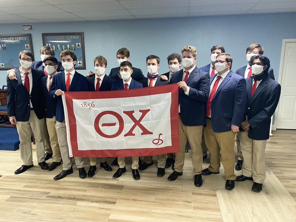 LSU_ThetaChi's tweet photo. Pi pledge class: Initiated https://t.co/SgF5FBjXmb