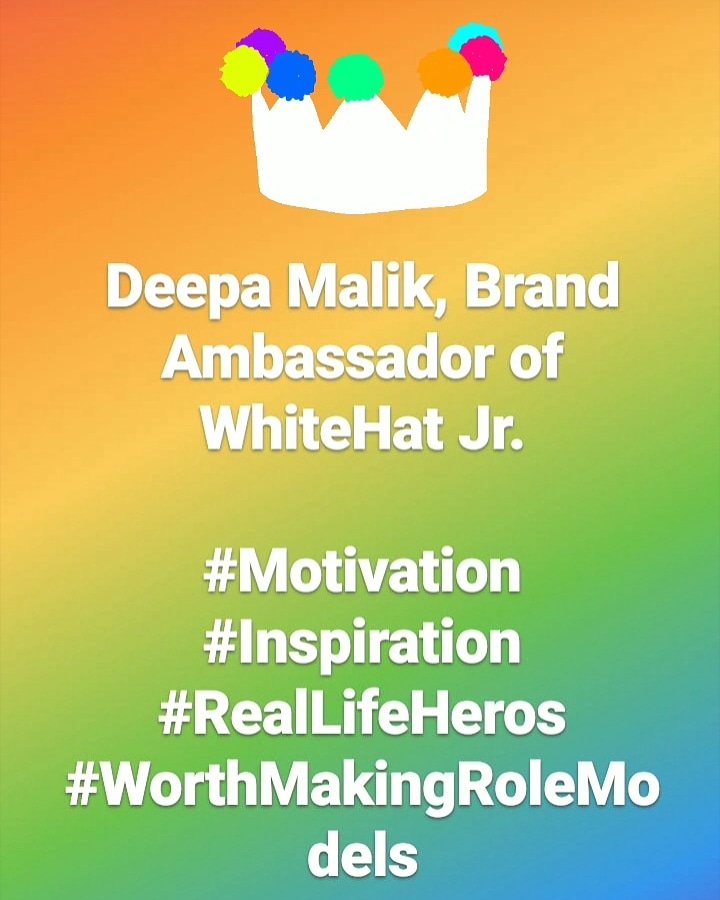 #Motivation #Inspiration #WorthMakingRoleModels  #Sheros #FirstWomenToWinInParaOlympicGames #ShotPut #Javelin #Discuss #ChampionSwimmer #CarRalleyRaceDriver #ArjunaAward #PadmaShriAward #ThreeConsecutiveAsianMedalWinner #58NationMedals #23InternationalMedals   #DreamBigAchieveBig