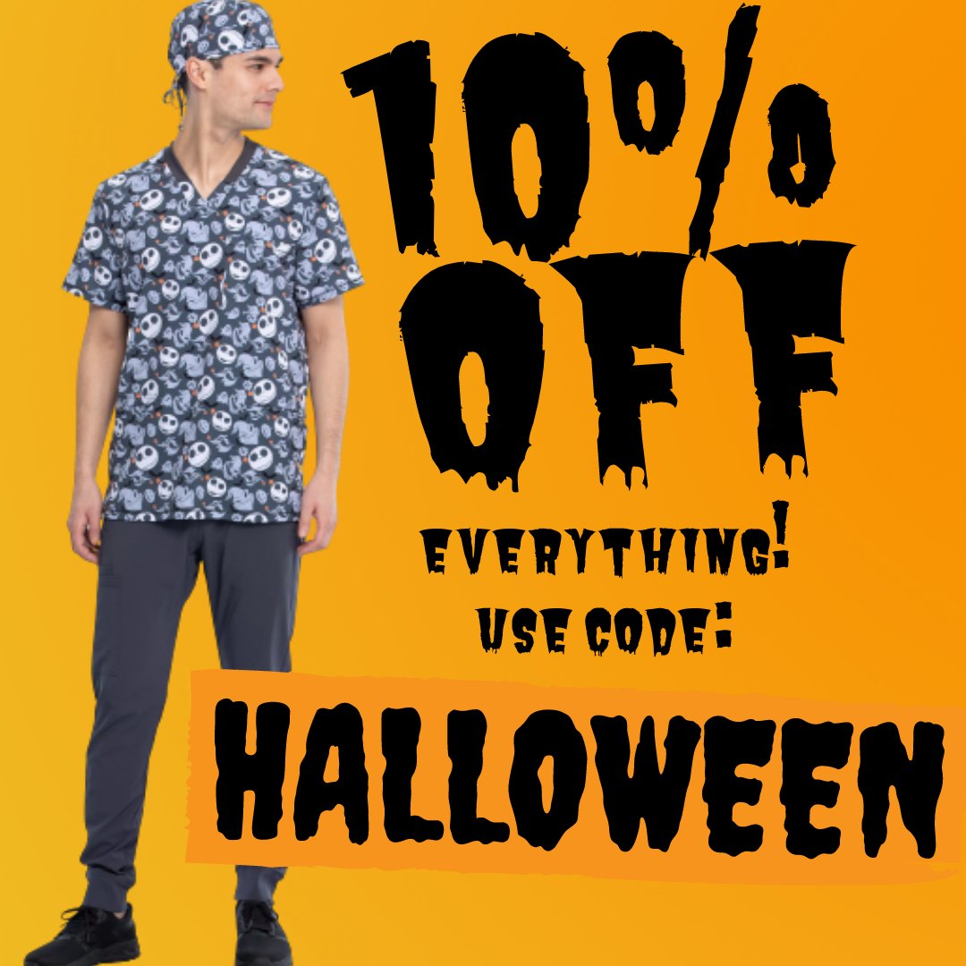 MurseWorld's tweet photo. Halloween Savings are HERE! Shop now with code HALLOWEEN for 10% off your order
https://t.co/dC1lpc2Ac7
#murse #malenurse #meninnursing https://t.co/rxEm7KuZTA