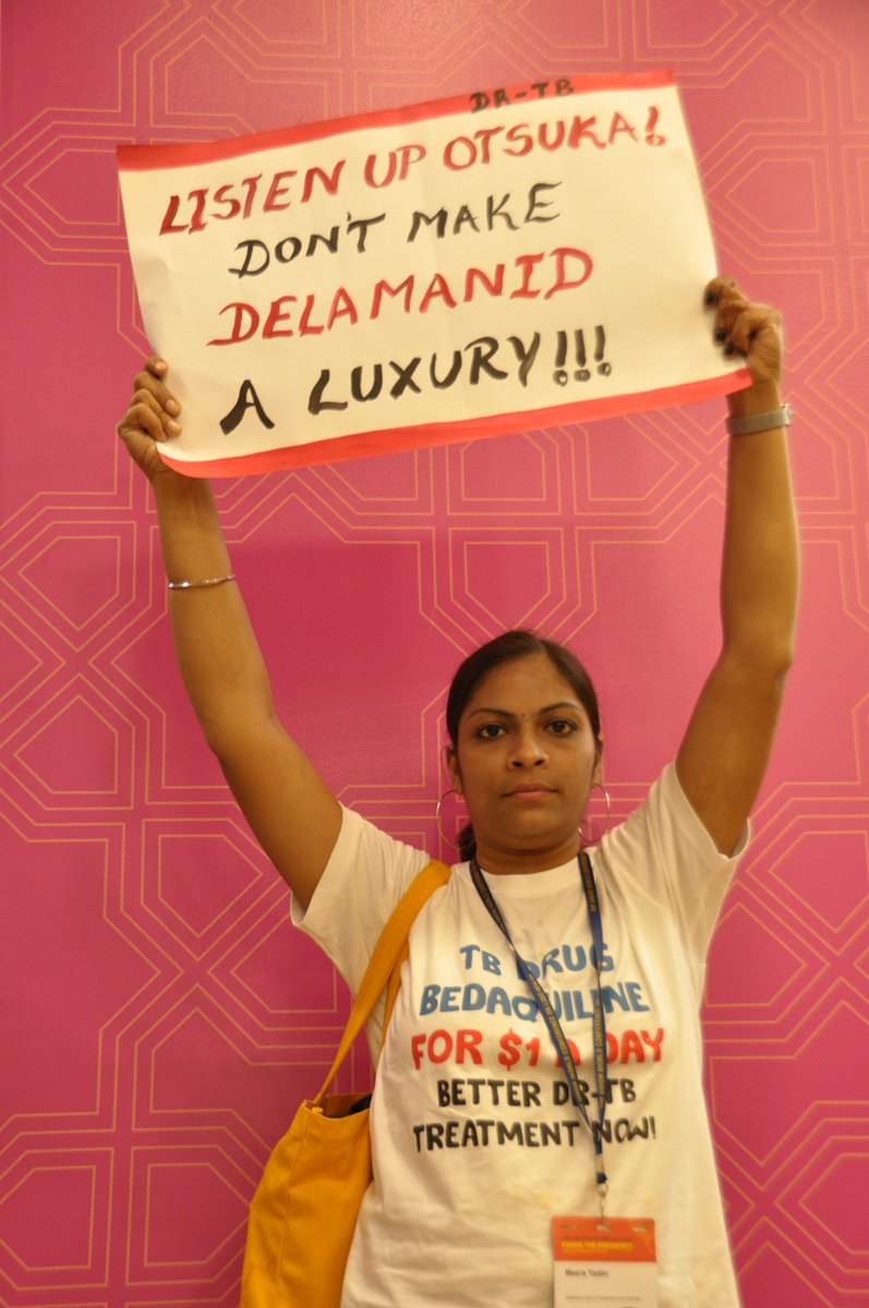 #tuberculosis #communities #livesoverprofit #otsuka #crownPrincessAKishino TB patient Rights ....cheaper demand of  delamanid drug not kind of diamonds and stones @NehaTheTweeter <a href="/NgangomJina/">Ngangom Jina</a> <a href="/runjuntweeting/">Runjun Dutta</a> <a href="/singh_jyotsna/">jyotsna singh</a> <a href="/nandita_venky/">Nandita V</a> <a href="/PrabhaMahesh3/">Prabha Mahesh</a>